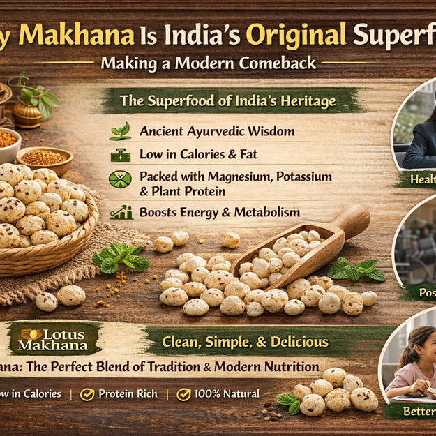 Why Makhana Is India’s Original Superfood Making a Modern Comeback
