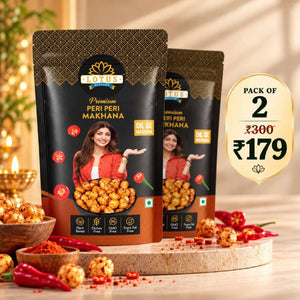 Lotus Makhana Peri Peri Flavou - Pack Of 2