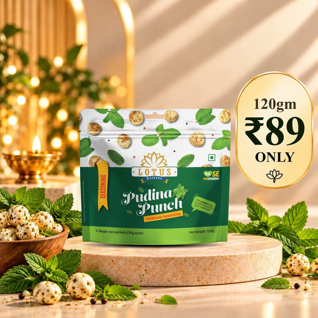 Seasoning For Makhana Pudina Punch Flavour 120gm