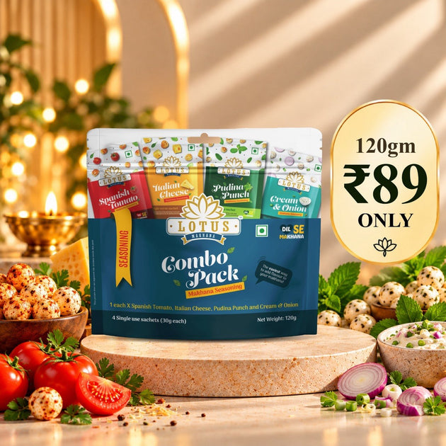 Seasoning For Makhana Combo-Pack 120gm
